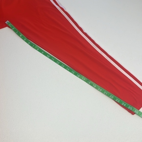 Feathers Red/White Track Pants Elastic Waist/Pull-On Leggings Joggers Lounge XL - Picture 8 of 9